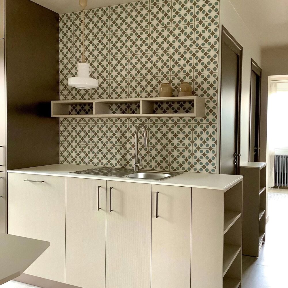 Hendaye Ville, 68m2 stylé, 2 chambres, vue montagnes, garage + p