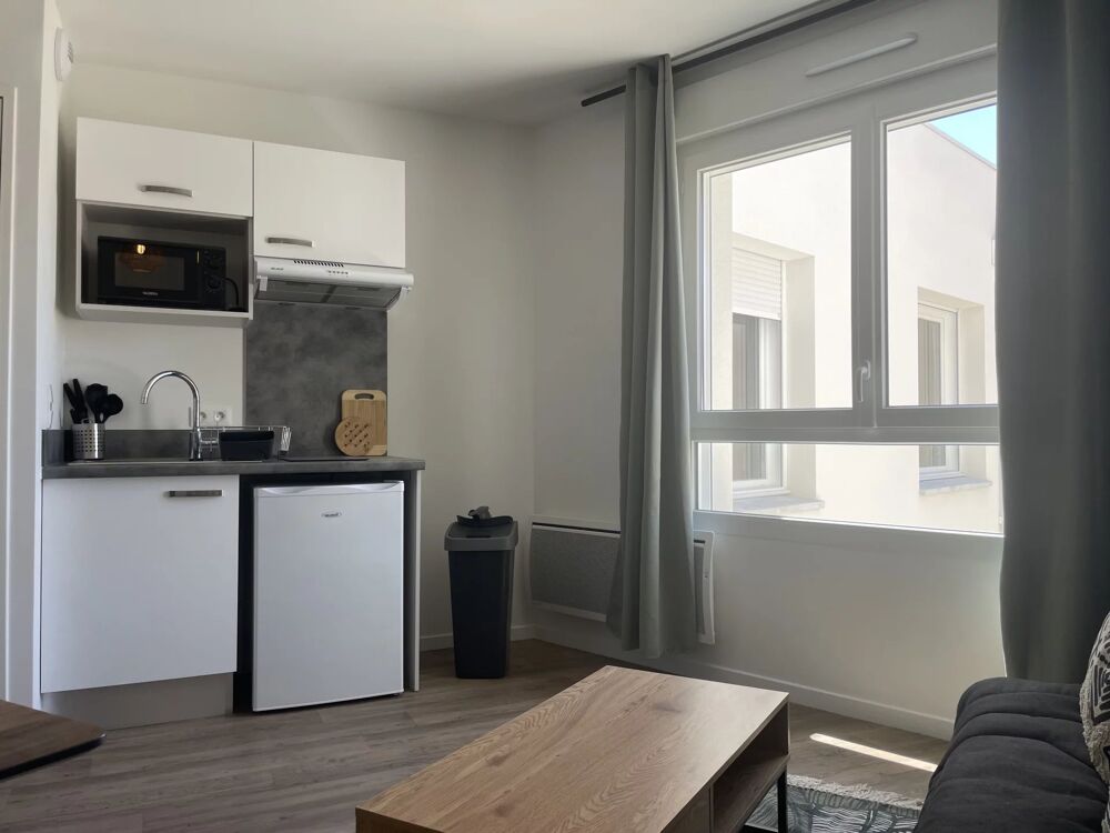 Studio meublé lumineux de 22 m² à Aytré