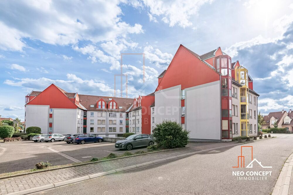 Vente Appartement ILLKIRCH-GRAFFENSTADEN – 2 PIÈCES AVEC LOGGIA ET CAVE Illkirch-graffenstaden