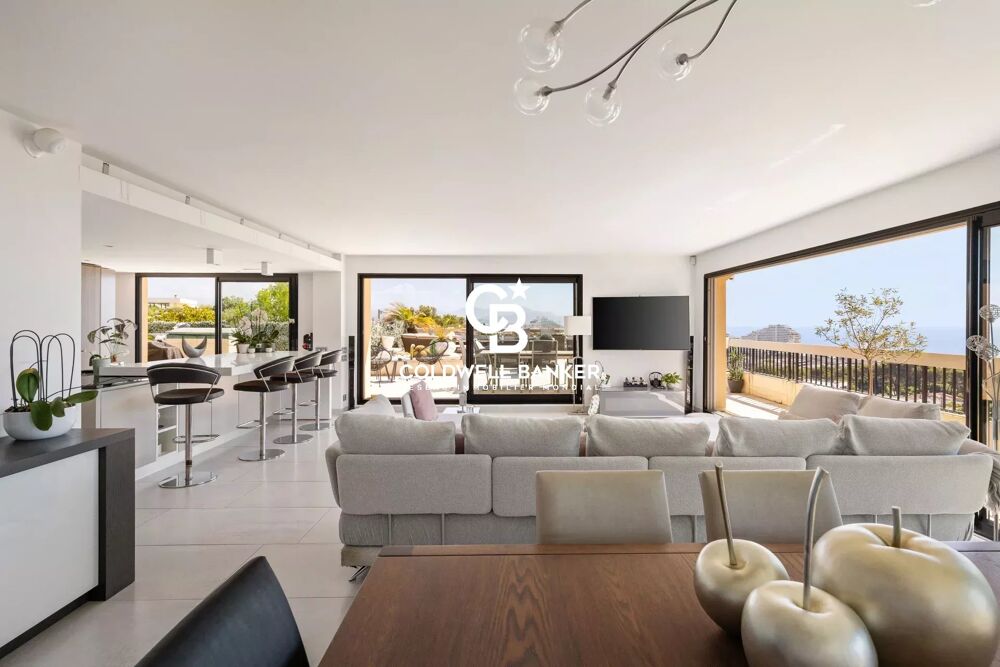 Penthouse d'exception  Vue mer panoramique de Monaco au Cap d'A