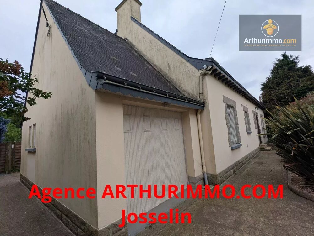 EXCLUSIVITÉ : JOSSELIN CENTRE MAISON 5 CHAMBRES AVEC TERR. 840 M
