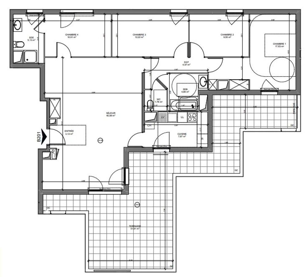 � vendre  Appartement Le Mesnil-le-Roi (78600)