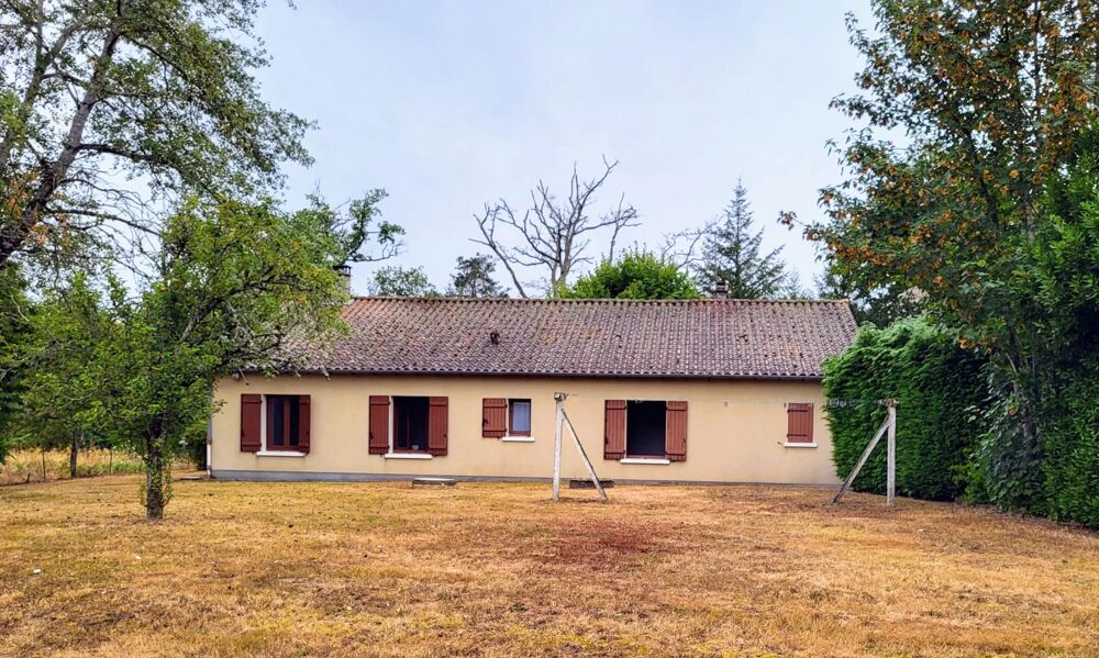 Vente Maison A vendre maison de plain-pied avec bois dans la Haute-Vienne Roussac