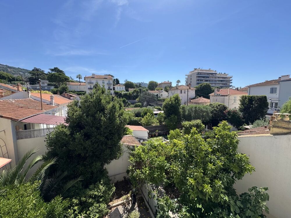Cannes vente 2 pièces au calme absolu dans maison bourgeoise
