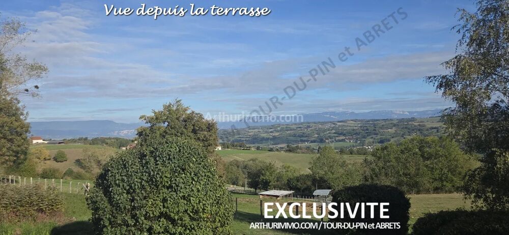 Vente Maison Maison sur sous-sol, AVEC VUE imprenable. Les abrets en dauphiné