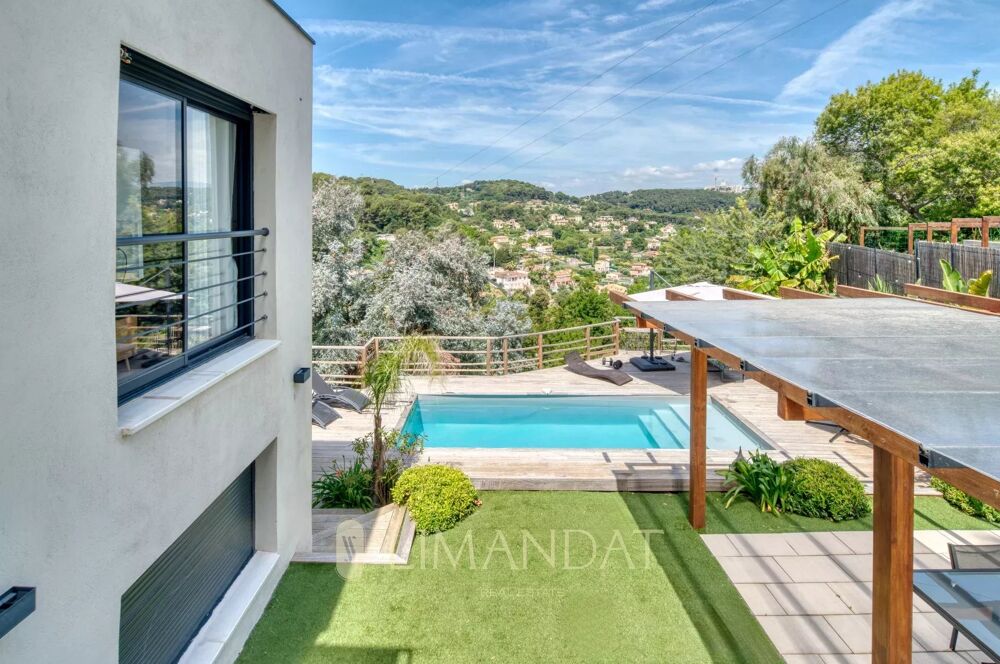 Vente Maison Super Cannes  - Villa contemporaine - 100 m2 - Vue dégagée - Pis Le cannet