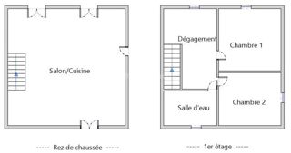  Maison à louer 3 pièces 68 m²