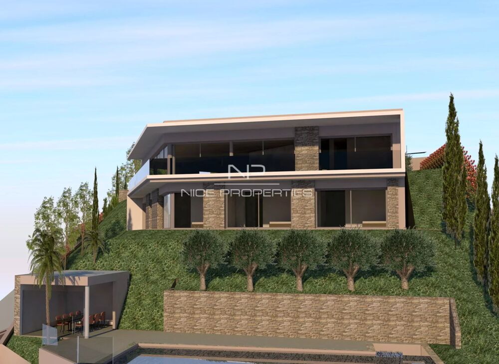 Vente Maison Villa exceptionnelle à Eze, avec vue mer panoramique Èze