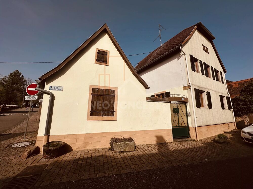 Maison à fort potentiel  100 m² habitables + dépendances