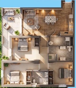  Immeuble  vendre 2 pices 40 m