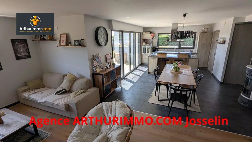 A 3 MN DE JOSSELIN, BELLE MAISON CONTEMPORAINE, VIE DE PLAIN-PIE