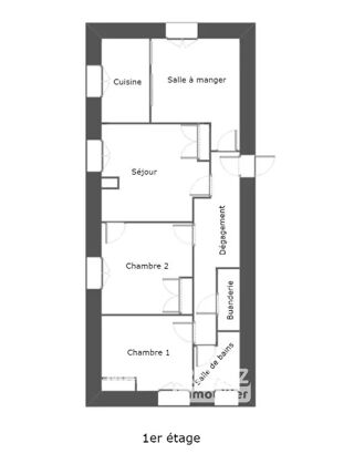  Appartement � vendre 3 pi�ces 65 m�