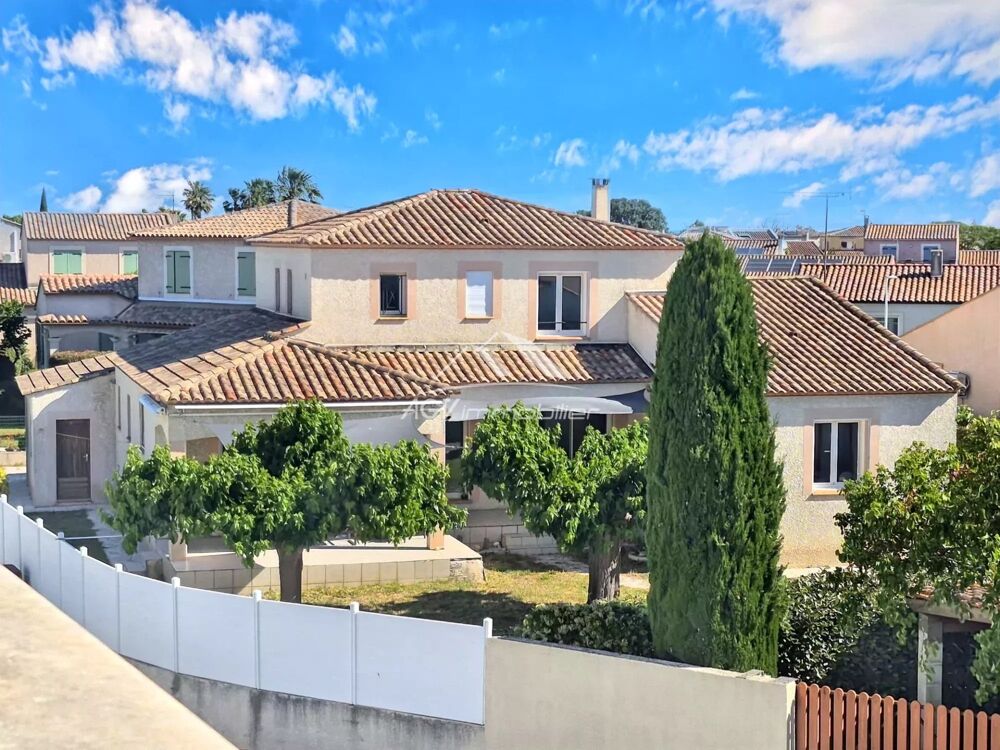 Vente Maison Maison de 168 m² avec 4 chambres, garage et 736 m² de terrain Le grau-du-roi