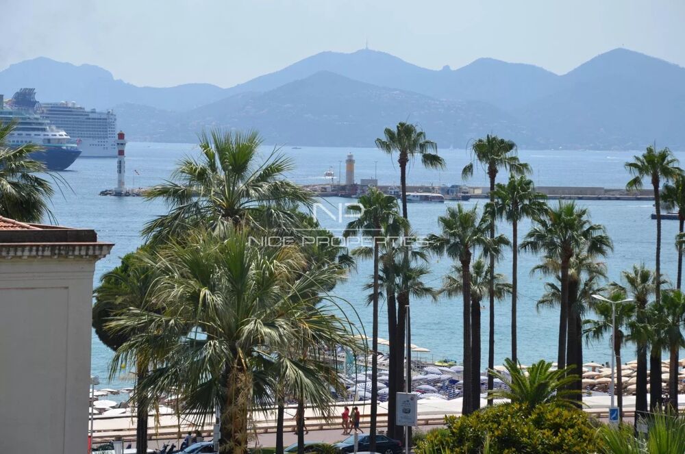 5 pièces avec vue mer à deux pas de la Croisette