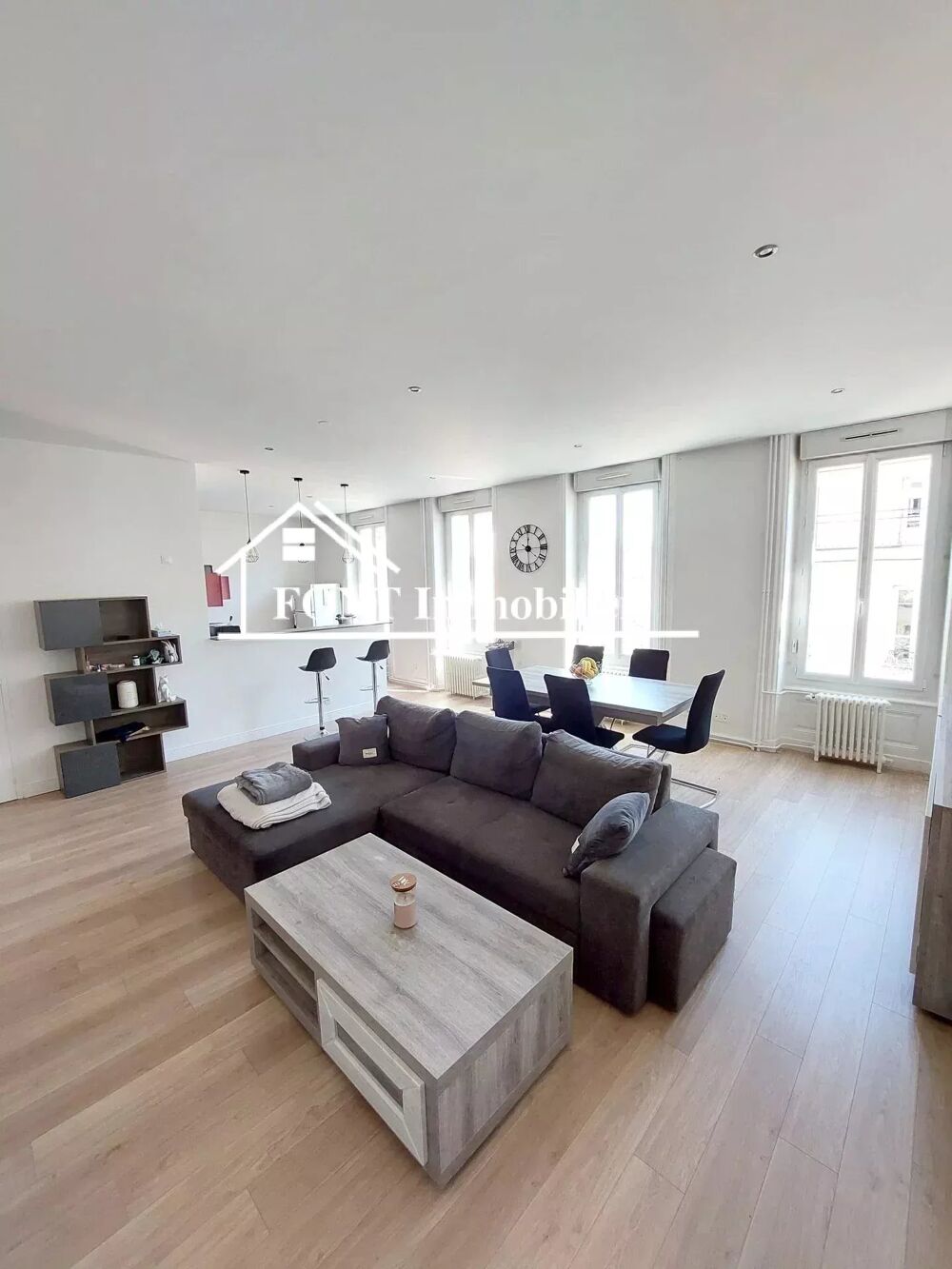 SAINT-CHAMOND, GARE, SUBLIME APPARTEMENT DE 106 M²