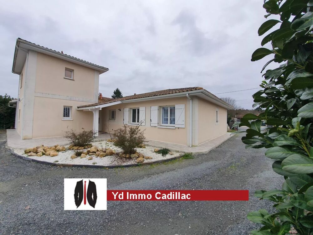 LANGON. 6 Pièces. 5 chambres, 176m². terrain 1200 m². double gar