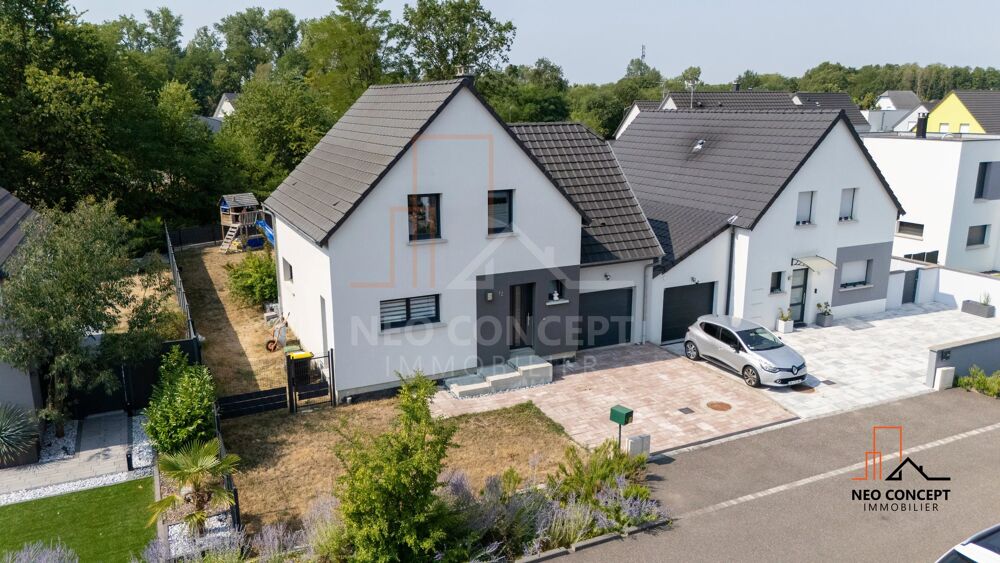 * OBERHOFFEN - Très belle maison moderne de 2018 - sans travaux