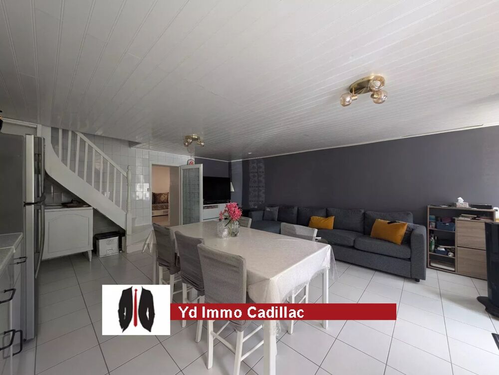 Maison de ville 5 pièces, 4 ch, garage