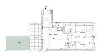  Appartement � vendre 3 pi�ces 65 m�