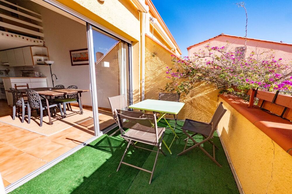 BEL APPARTEMENT LUMINEUX ET CONFORTABLE À COLLIOURE
