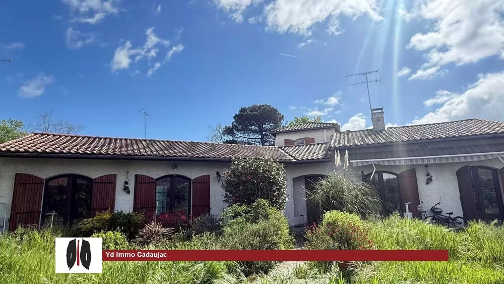 Vente Maison CADAUJAC – MAISON 7 PIÈCES – 174 M² HABITABLES – TERRAIN 1 100 M Cadaujac