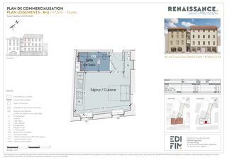  Appartement à vendre 1 pièce 27 m²