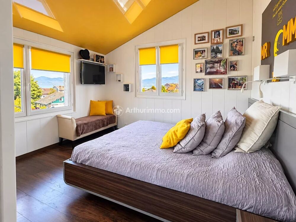 Vente Maison Lugrin – Villa de 179 m² avec vue panoramique sur le Léman, pisc Lugrin