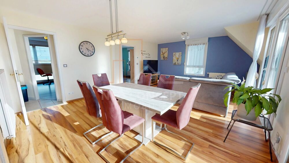 Vente Appartement SCHEIBENHARD – Appartement 3 pièces de 74,3 m² avec garage et ba Scheibenhard