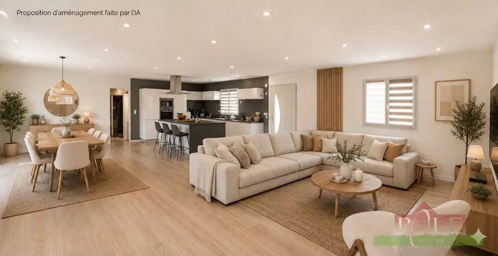 Vente Maison Villa familiale de 185 m² avec un grand terrain offrant  piscine Chanas