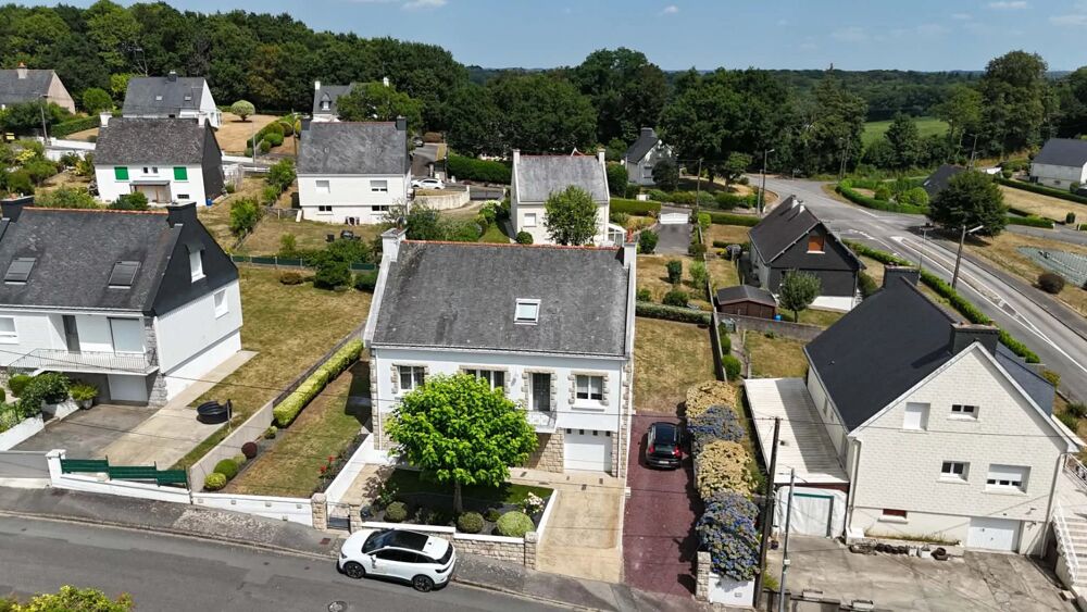 GUÉMENÉ-SUR-SCORFF  MAISON 4 CHAMBRES AVEC SOUS-SOL TOTAL