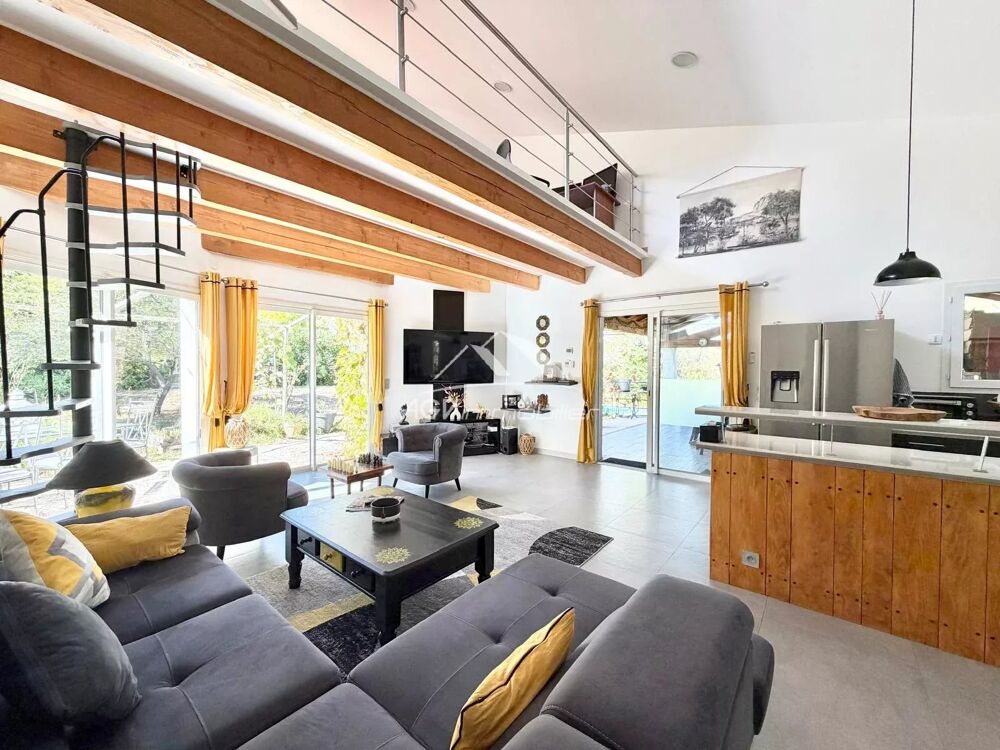 Vente Maison Saint-Paul-la-Coste – Maison 100 m² avec terrasse couverte et ga Saint-paul-la-coste