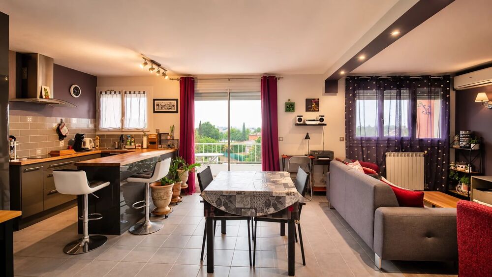 Vente Appartement LUNEL 34400 : APPARTEMENT 3 PIÈCES 67 M² AVEC BALCON - RÉSIDENCE Lunel