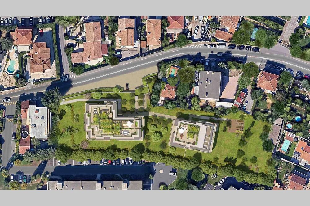 Vente Appartement T2 nouvelle résidence de standing avec piscine, à quelques minut Antibes