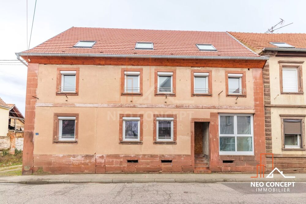 Vente Immeuble Val-de-Moder (67350) – 3 plateaux bruts à aménager  + 5 parkings Val-de-moder