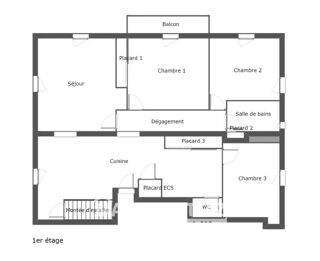  Appartement � vendre 4 pi�ces 119 m�