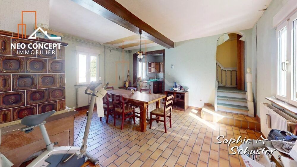 Vente Maison Maison à rénover de 93 m² avec grange Leutenheim