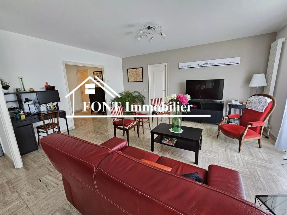 SAINT-CHAMOND, PROCHE GARE, APPARTEMENT 106 M² AVEC DOUBLE GAR