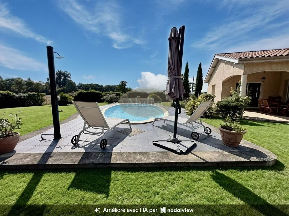 Vente Maison Villa, Piscine, Vue Pyrénées Ponsampère