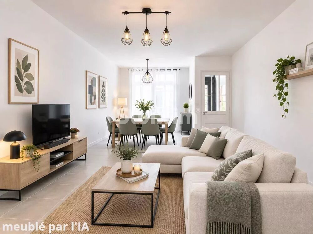 Vente Maison Maison 3 chambres+bureau, jardin, parking privé 2 places Tourcoing