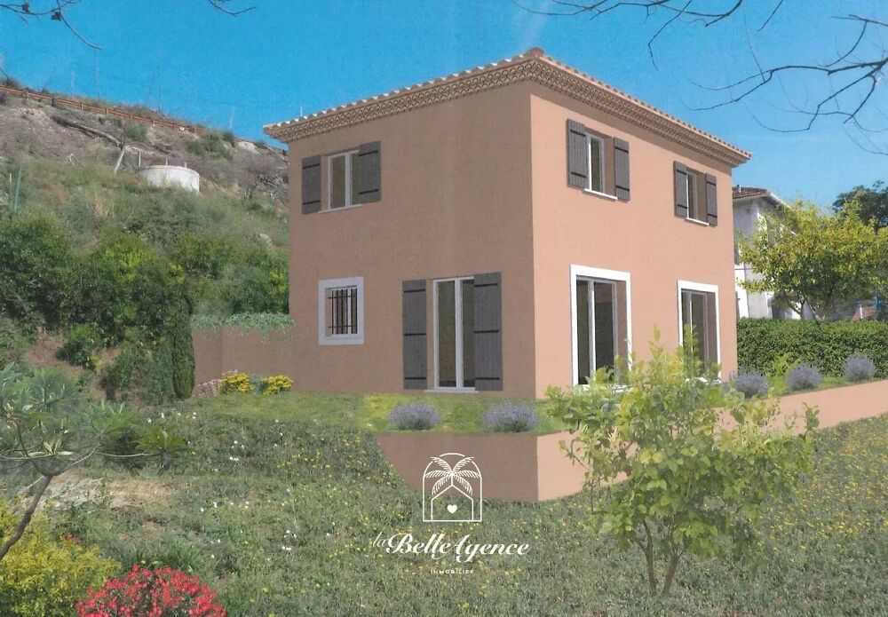 Contes - Las Ayas - Terrain constructible 2385m² - Permis accord