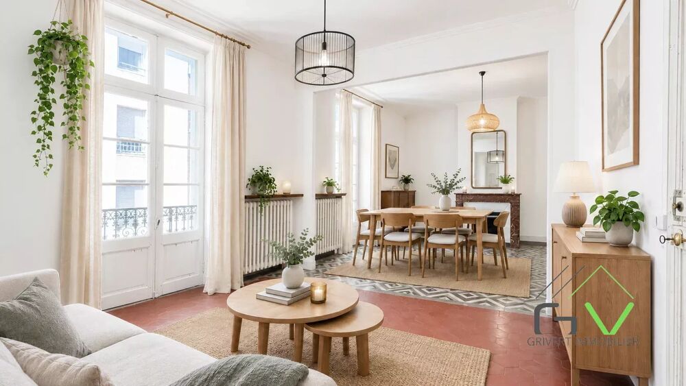 Vente Appartement Appartement T4 à fort potentiel avec balcon – 98,5 m² – Proche g Nîmes
