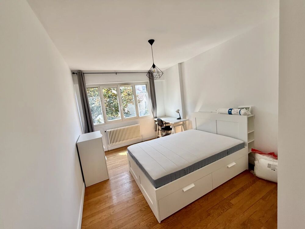 Location Appartement Ile Verte, grand T4 rénové et meublé 3 chambres Grenoble