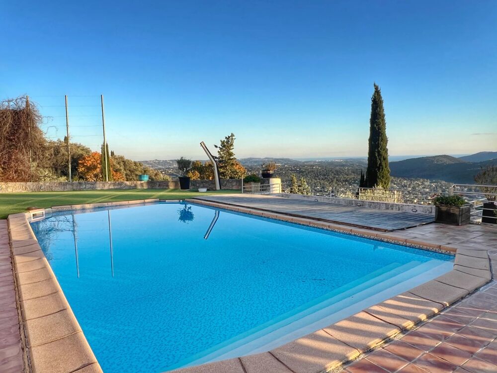 Vente Maison Villa d'exception avec vue mer panoramique Cabris