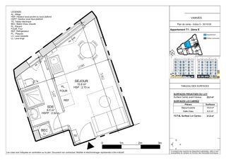  Appartement � vendre 1 pi�ce 23 m�