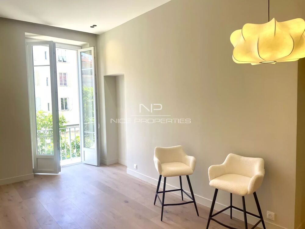 Nice, superbe 3 pièces sur balcon Sud