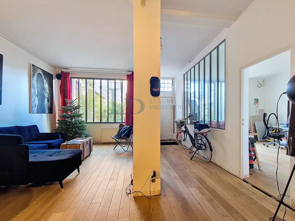 Vente Appartement Ancien atelier d'imprimerie avec verrière 3 pièces, 2 chambres Paris 19