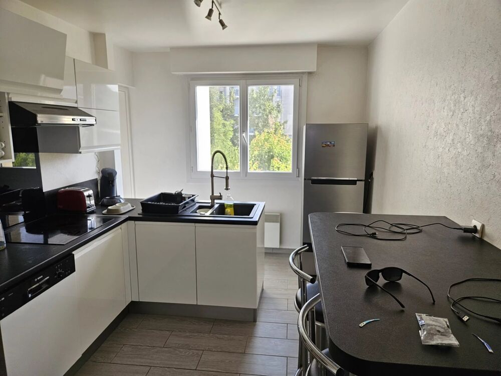 Appartement T4 - 3 chambres, balcon, garage