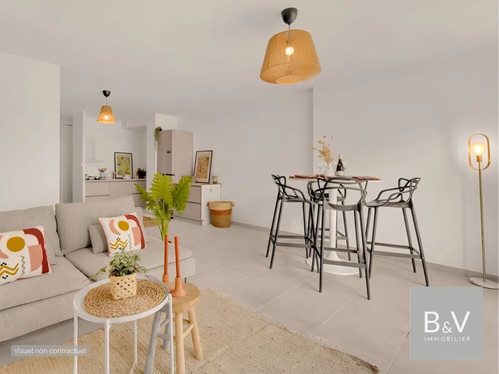 Vente Appartement Appartement 3 pièces de 65 m² lumineux avec jardin privatif Mougins