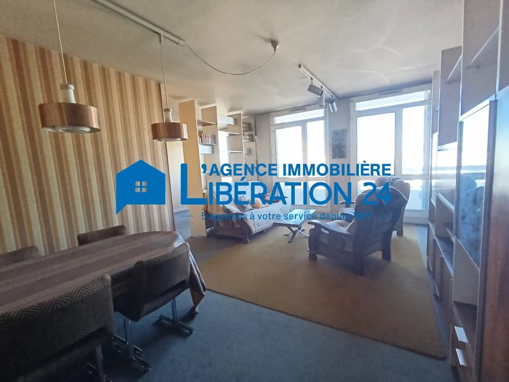 Vente Appartement T5 de 107m² à Rénover avec balcon et Garage Saint-Étienne