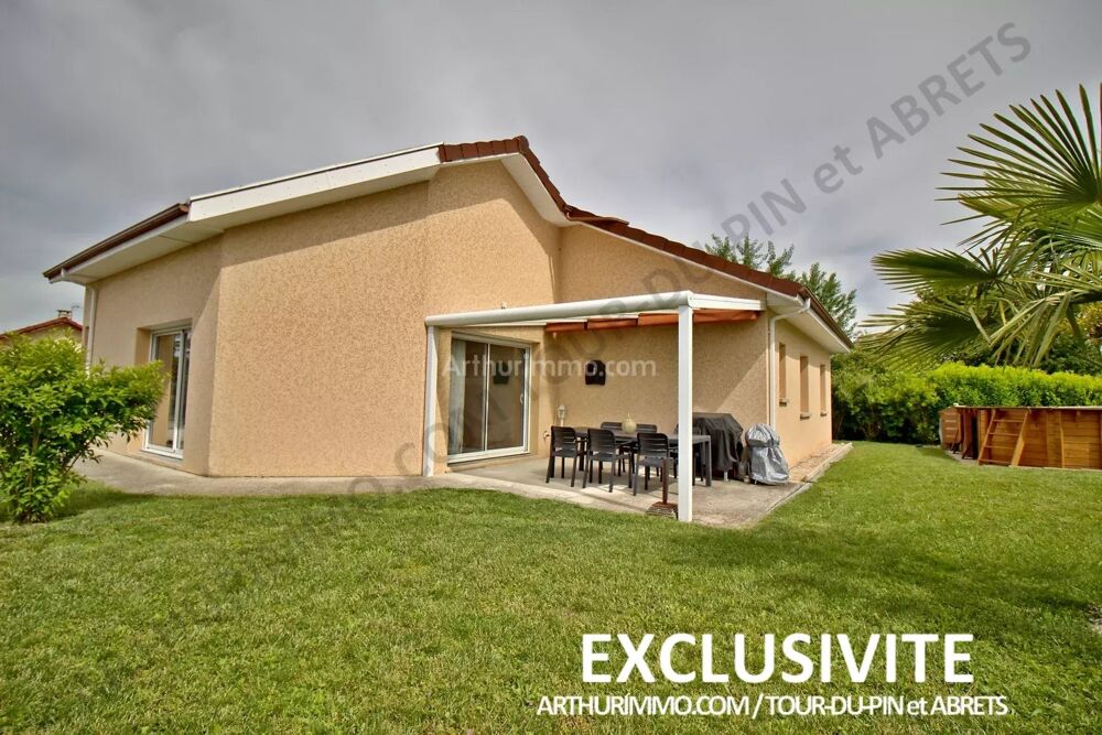 Plain-Pied, 4 chambres, au calme avec piscine.